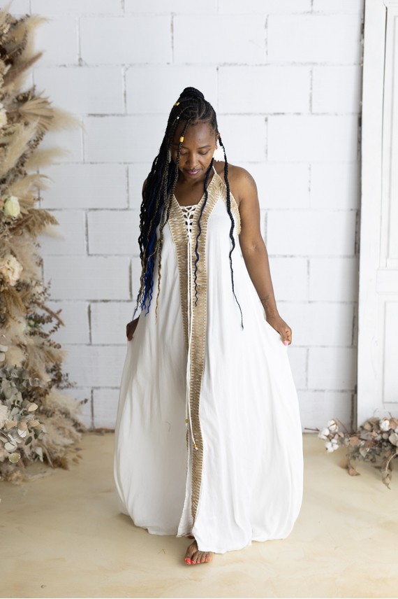 Vestido Raye Bambula