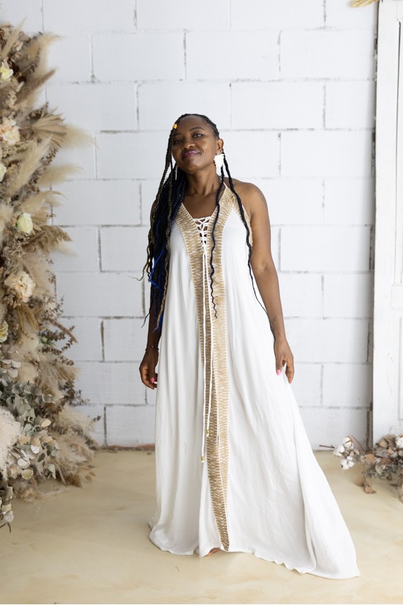 Vestido Raye Bambula