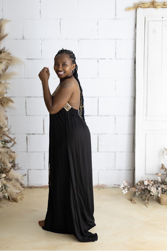 Vestido Raye Bambula
