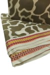Pareo de Algodón con Bolso a Juego Estampado Manchas