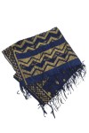 Pañuelo Fular Jacquard con Flecos
