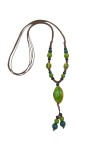 Collar Boho de Cerámica Artesanal Multicolor