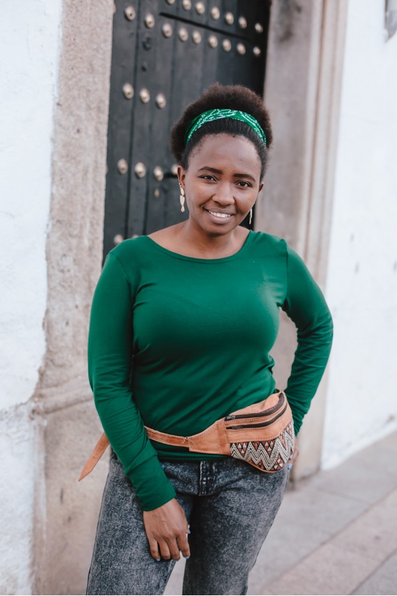 Riñonera-Faltriquera Noa Kilim natural Riñonera-Faltriquera Noa Kilim natural