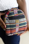 Mochila Boho Plegable de Algodón Étnico
