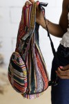 Mochila Boho Plegable de Algodón Étnico