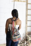 Mochila Boho Plegable de Algodón Étnico