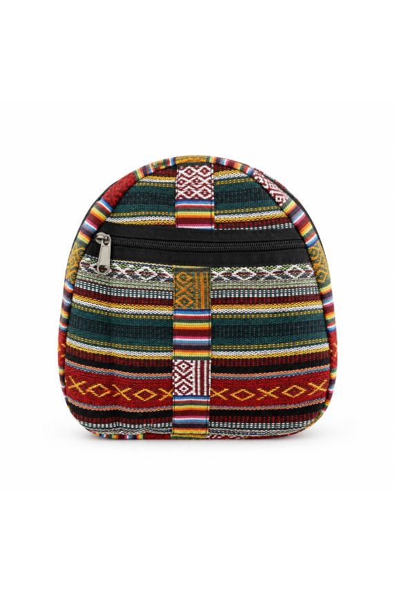 Mochila Boho Plegable de Algodón Étnico