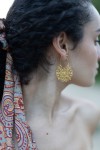 Pendientes Mandala Flor Calados