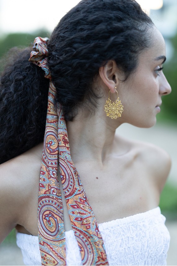 Pendientes Mandala Flor Calados