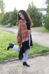 Chaleco Pashmina Arte Nómada Bordado con Flecos