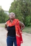 Chaleco Pashmina Arte Nómada Bordado con Flecos