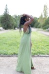 Vestido Raye Bambula Verde