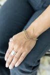 Pulsera calada abierta en latón estilo boho chic Samarkanda