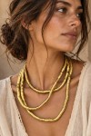 Collar multiposición dorado de estilo étnico boho