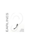 Pendientes trepador plata flecha Pendientes trepador plata flecha
