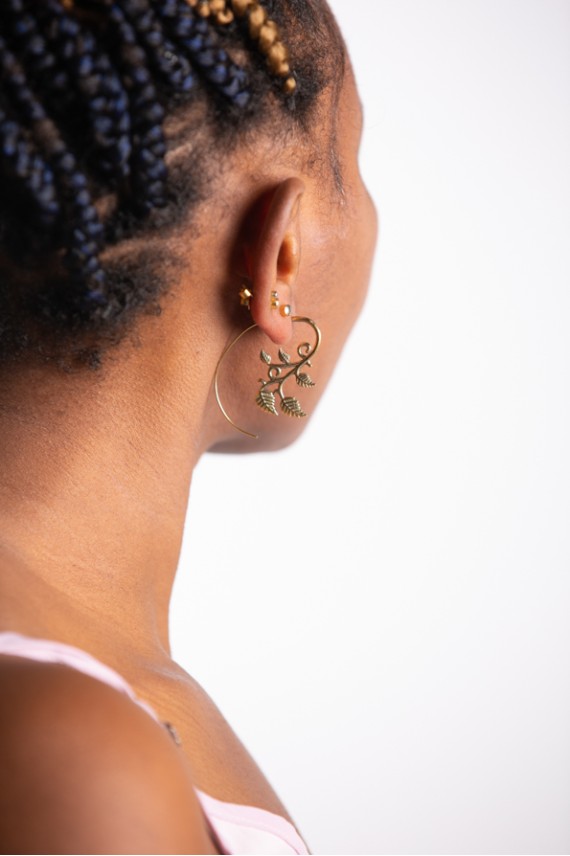 Pendientes Latón Njava