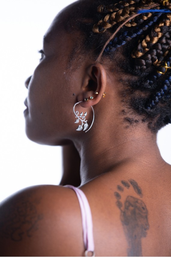 Pendientes Latón Njava