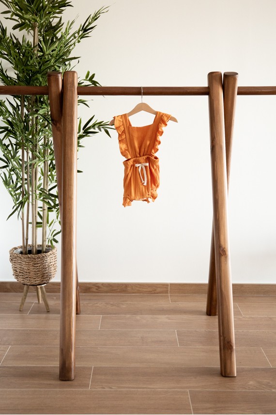 Pelele bebé muselina volantes Pelele bebé muselina volantes