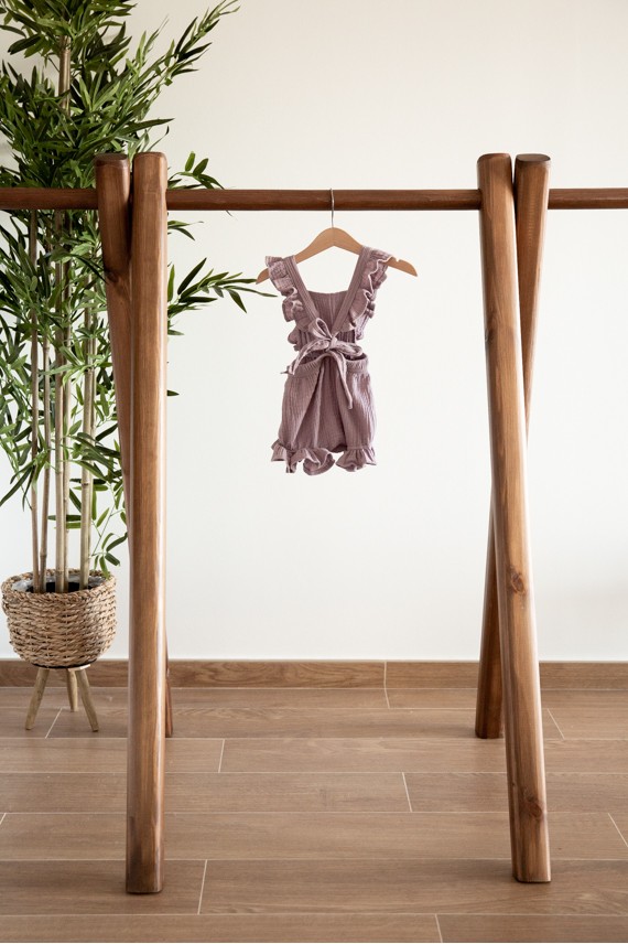 Pelele bebé muselina volantes Pelele bebé muselina volantes