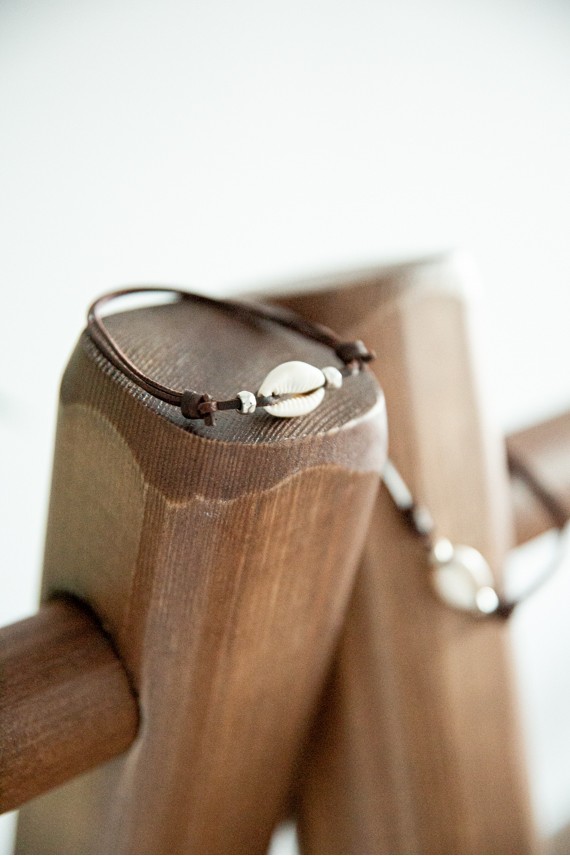 Pulsera tobillera cuero Cauri niñ@