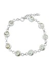 Pulsera plata Ojo Shiva