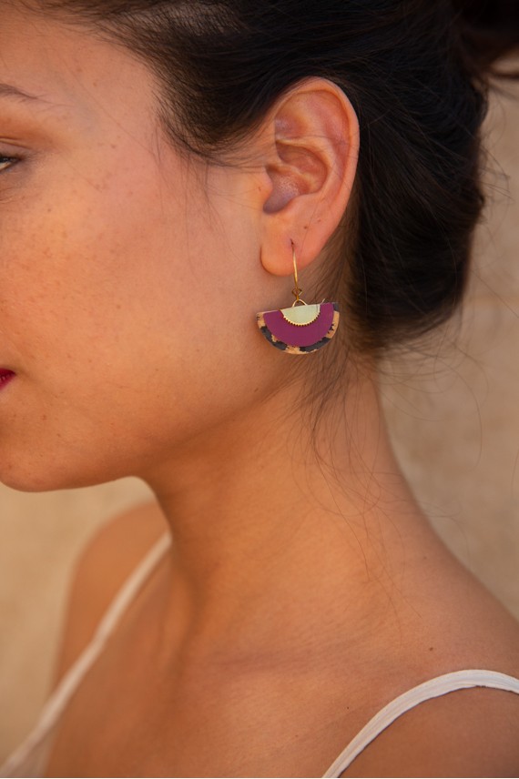 Pendientes Abanicos Madueño Pendientes Abanicos Madueño