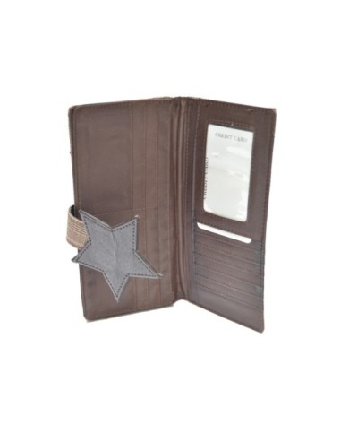 Cartera Estrella Piel Cartera Estrella Piel