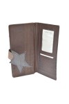 Cartera Estrella Piel