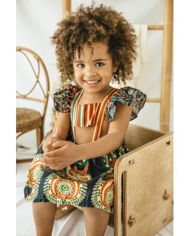 Vestido étnico niña