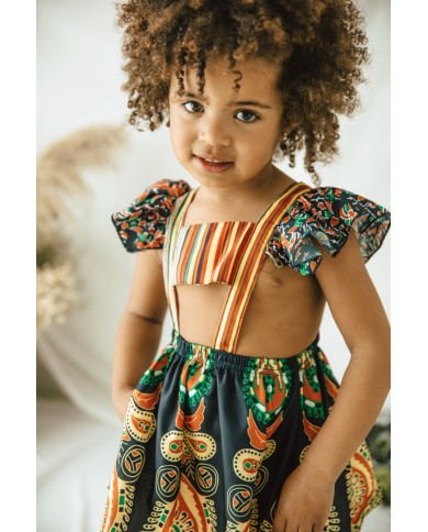 Vestido étnico niña