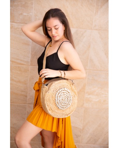 Bolso rafia Sol cauri Bolso rafia Sol cauri