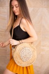 Bolso rafia Sol cauri