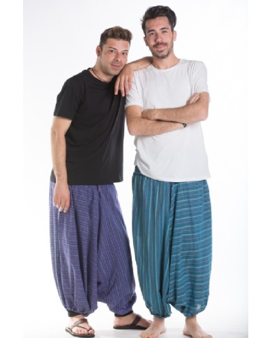 Pantalón Algodón Afgano Rayas Zen