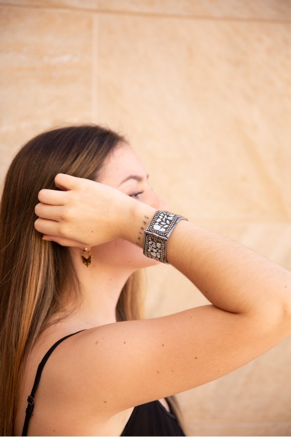 Pulsera Nácar Blanco Cleopatra