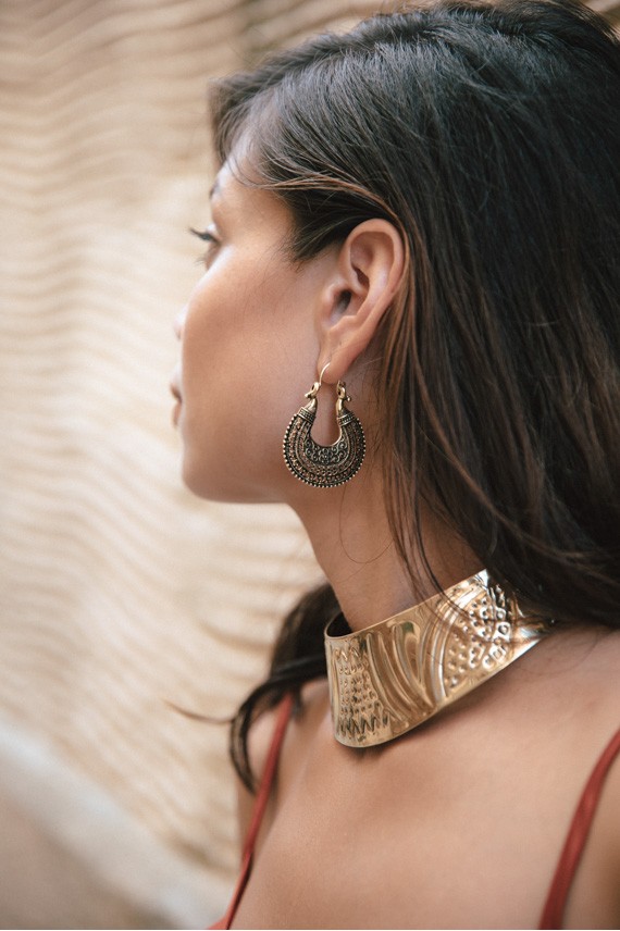 Choker dorado Devine House of the dragon