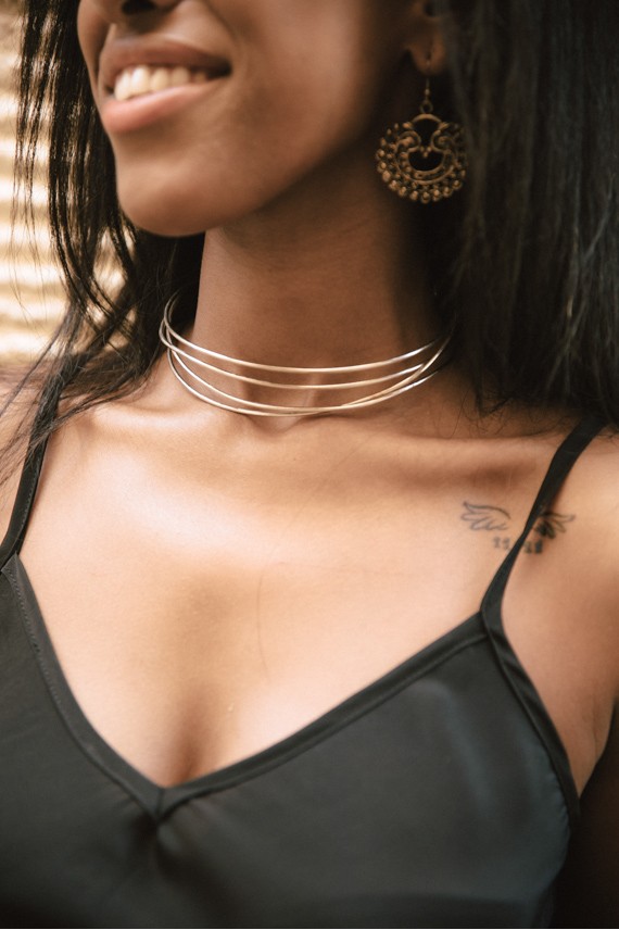 Choker Cuatro aros Laena Velaryon House of the dragon