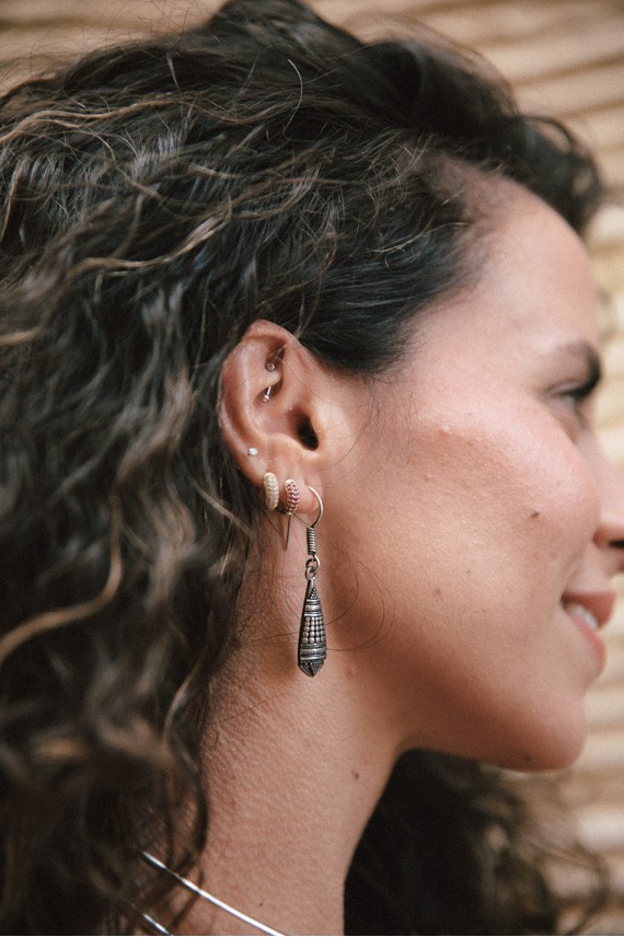 Pendientes Aemma Targaryen House of the dragon