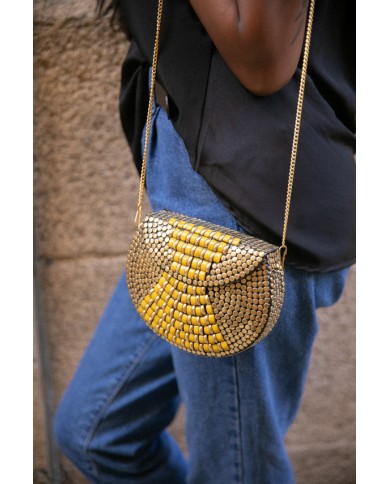 Bolso latón Isis